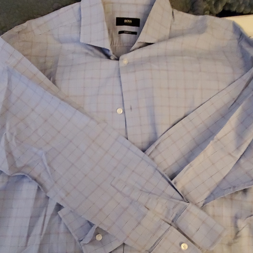HUGO BOSS LS MENS SHIRT